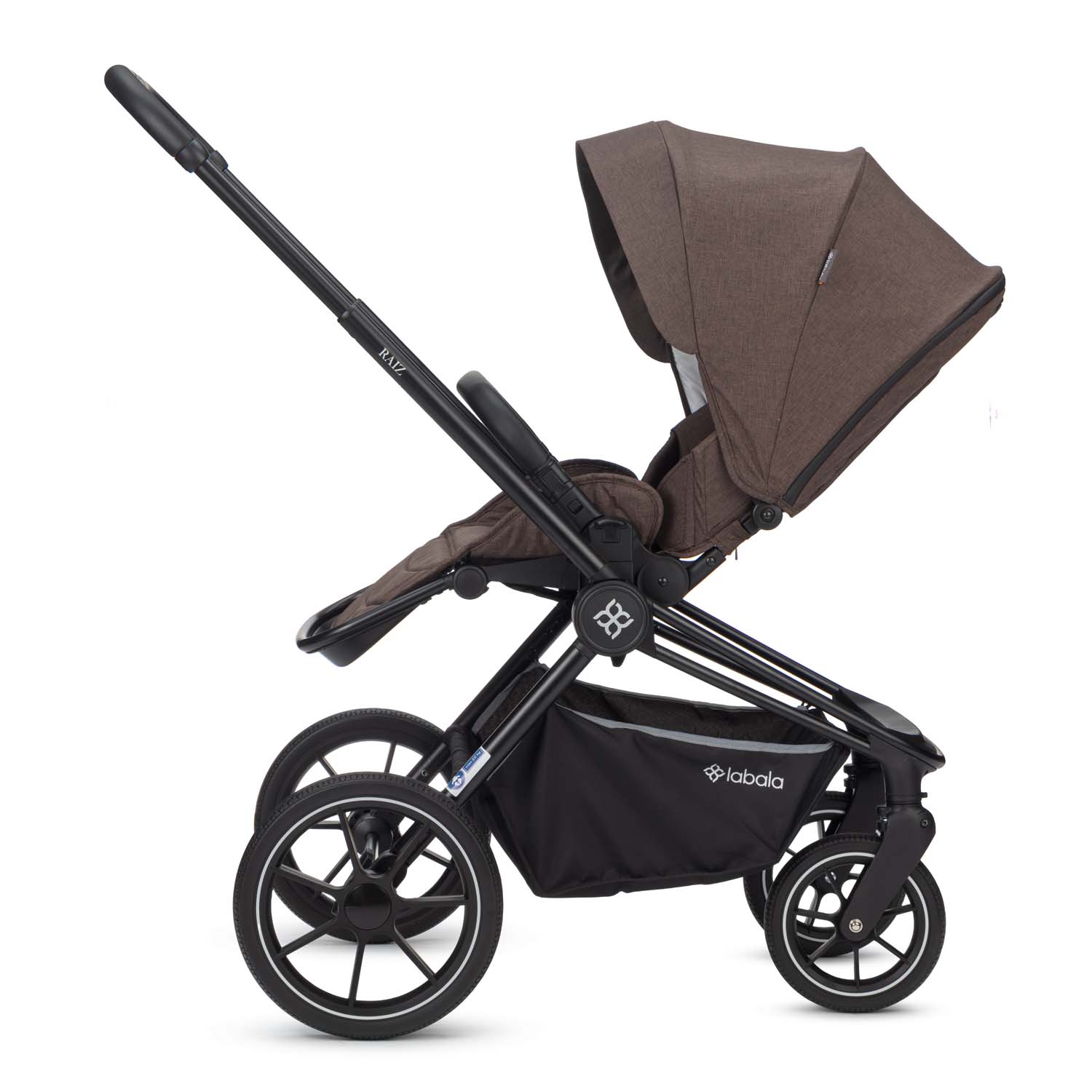 Коляска 2в1 Labala Raiz Choco brown - фото 19