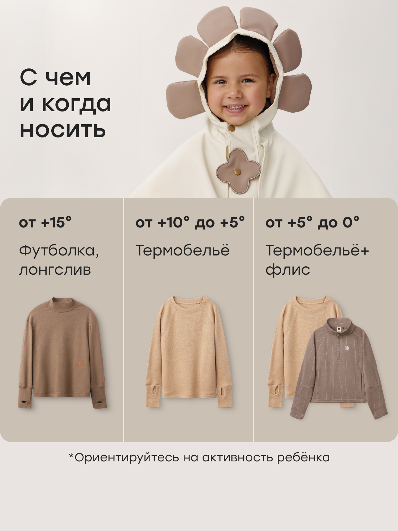 Комбинезон-дождевик Happy Baby 88580-1_beige-with-flowers - фото 7