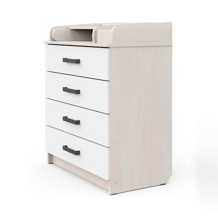 Пеленальный комод aton baby furniture Marvin бодега светлая белый