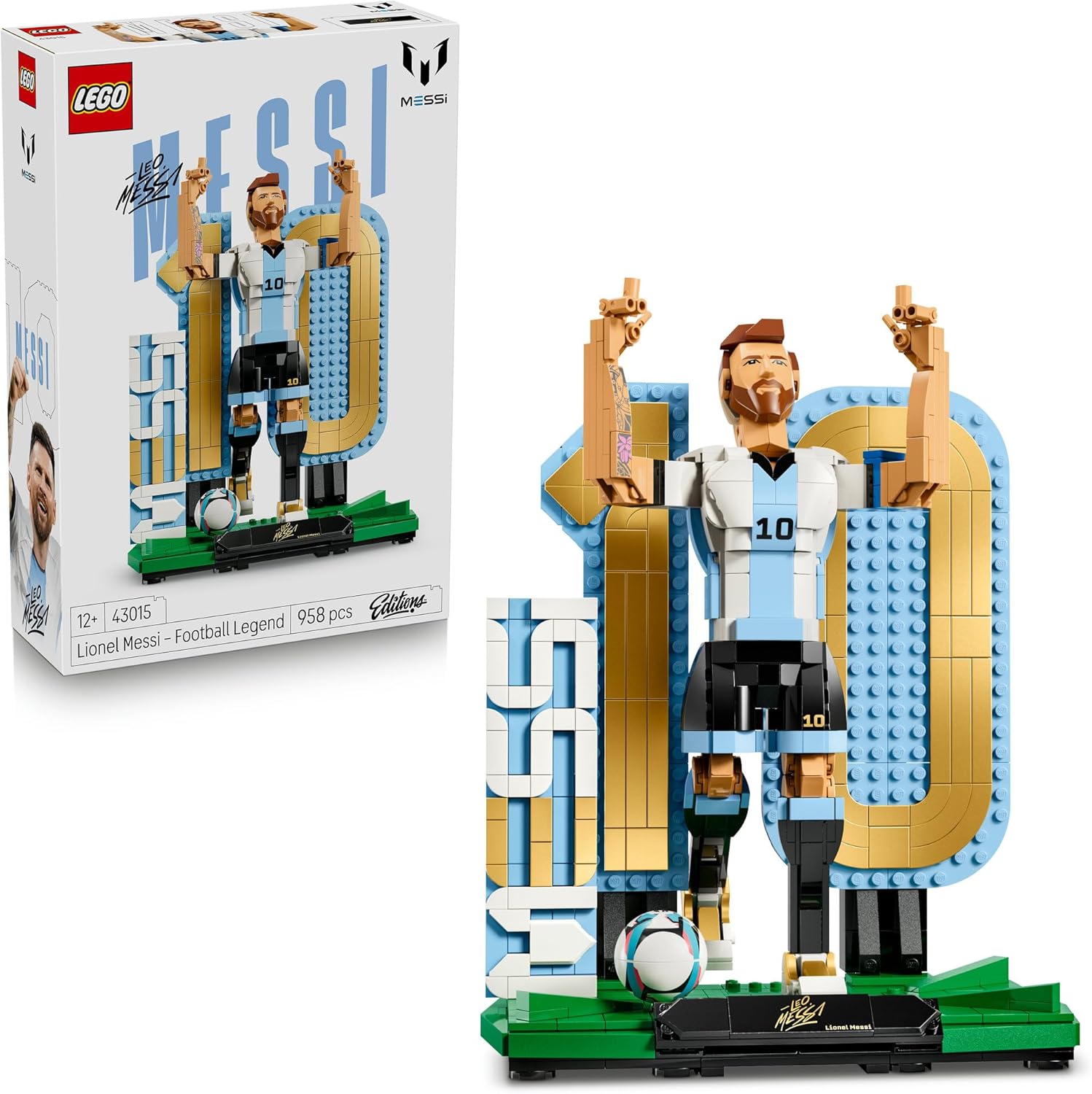 Конструктор LEGO Editions Месси-футбольная легенда 958 дет. - фото 1