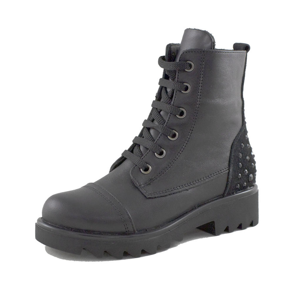 Ботинки Europen 46-1-СВ EUROPEN Ботинки для девочки,черный - фото 1