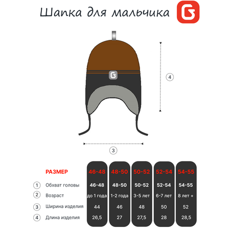 Шапка GUSTI