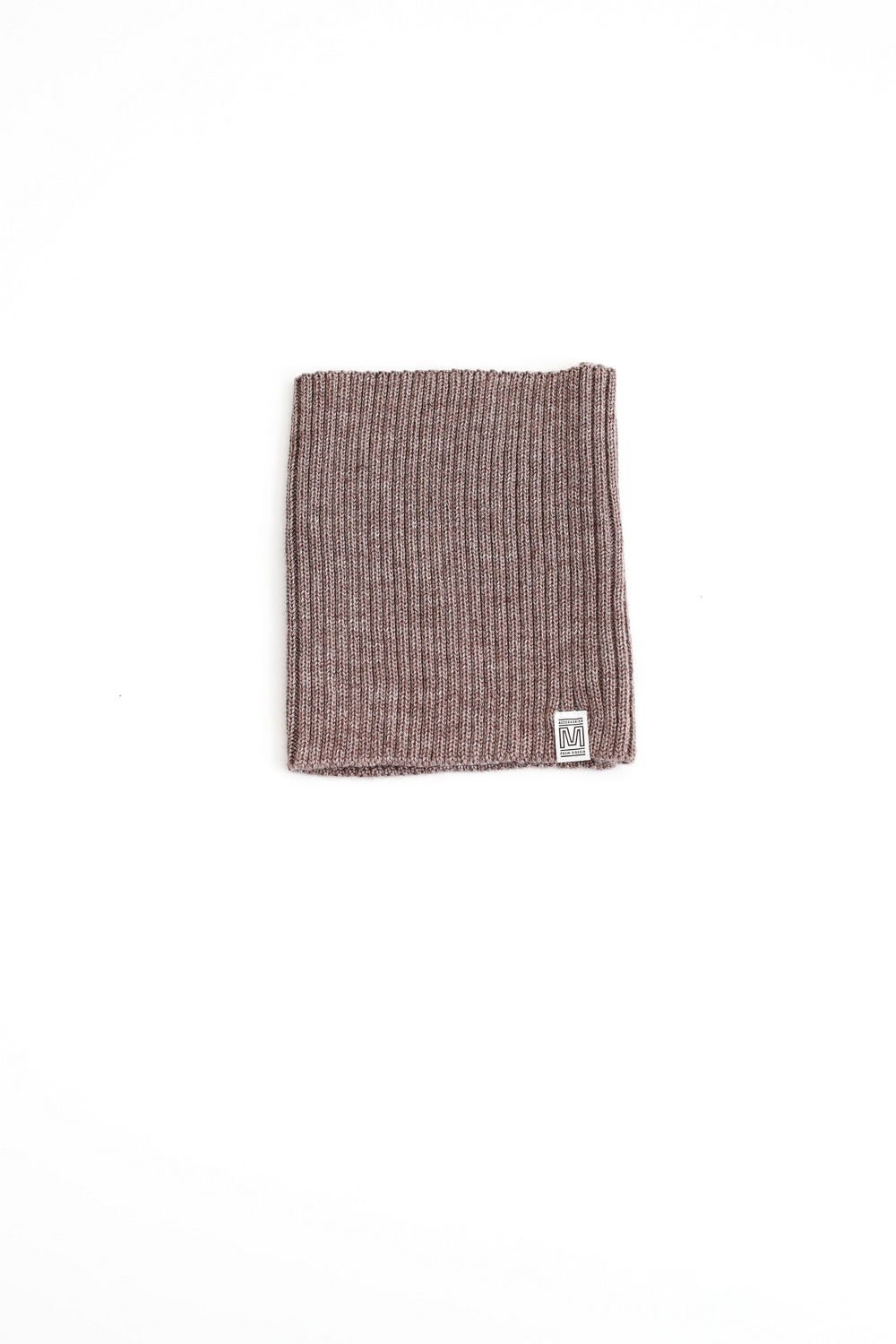 Снуд MINIDINO ВЯЗ-СН-001Снуд-труба вязаный бежевый меланж - фото 3
