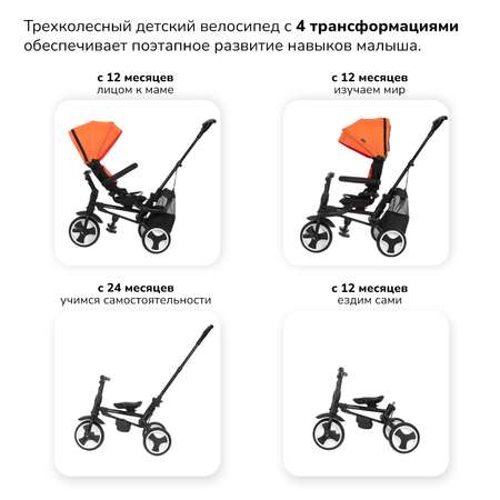 Трехколесный велосипед Nuovita 10 дюймов