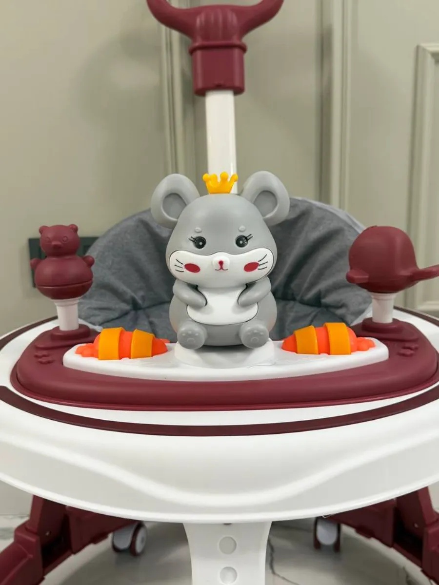 Ходунки EVERFLO красный - фото 4