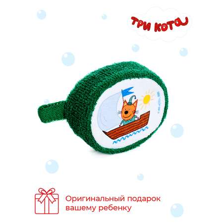 Мочалка Три кота Компот