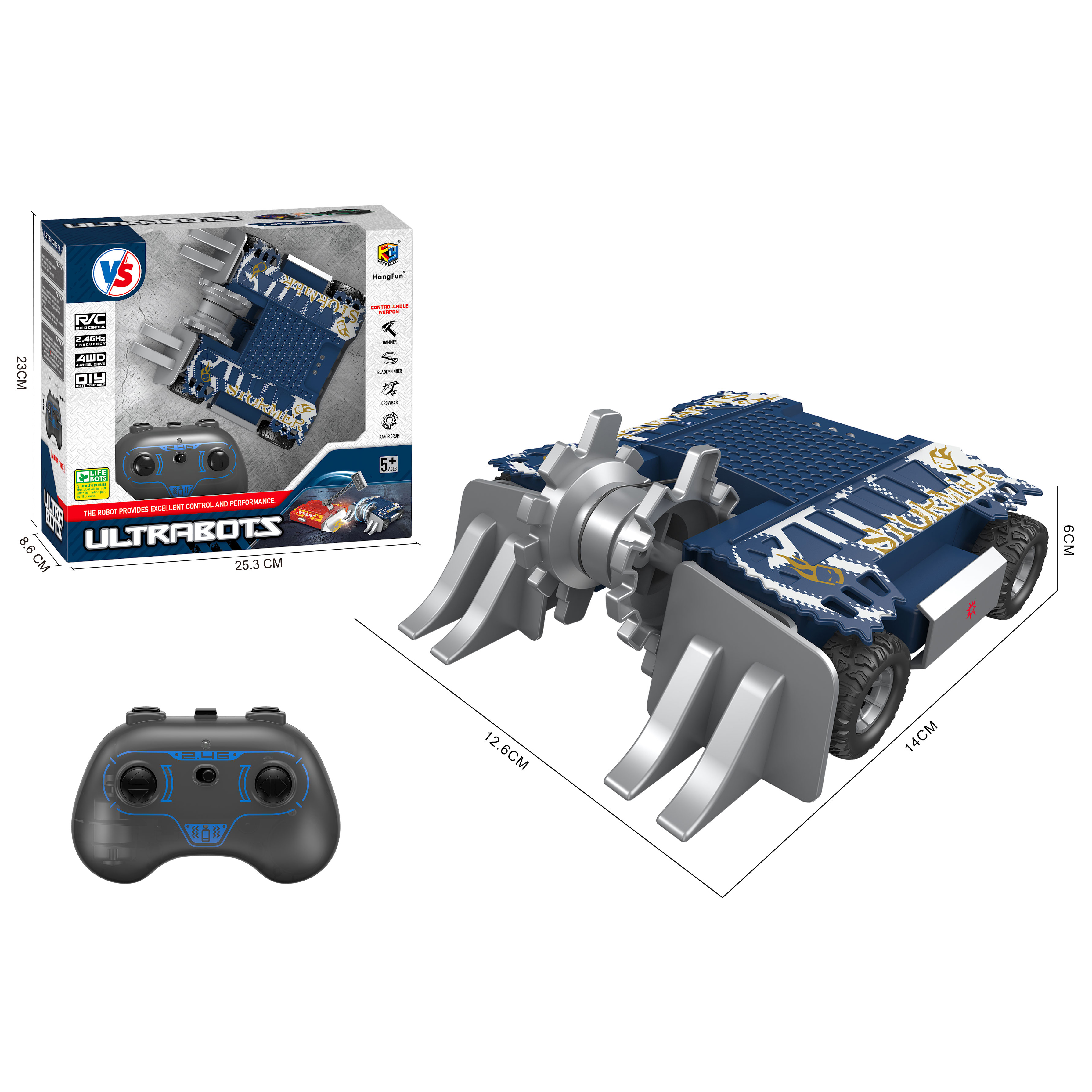 Робот РУ ULTRA BOTS Штурмовик - фото 4