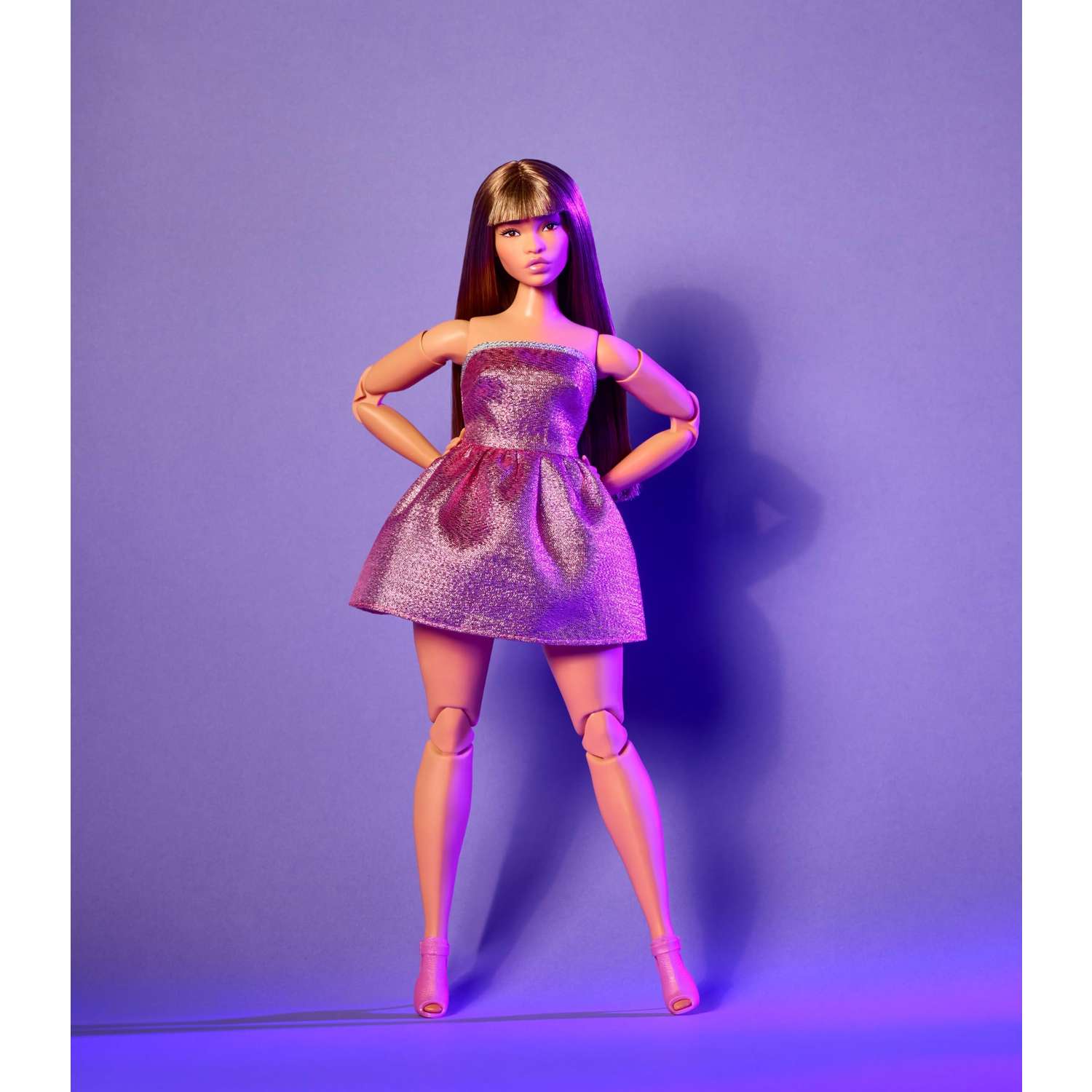 Кукла модельная Barbie Signature Looks Русая HRM16 - фото 5