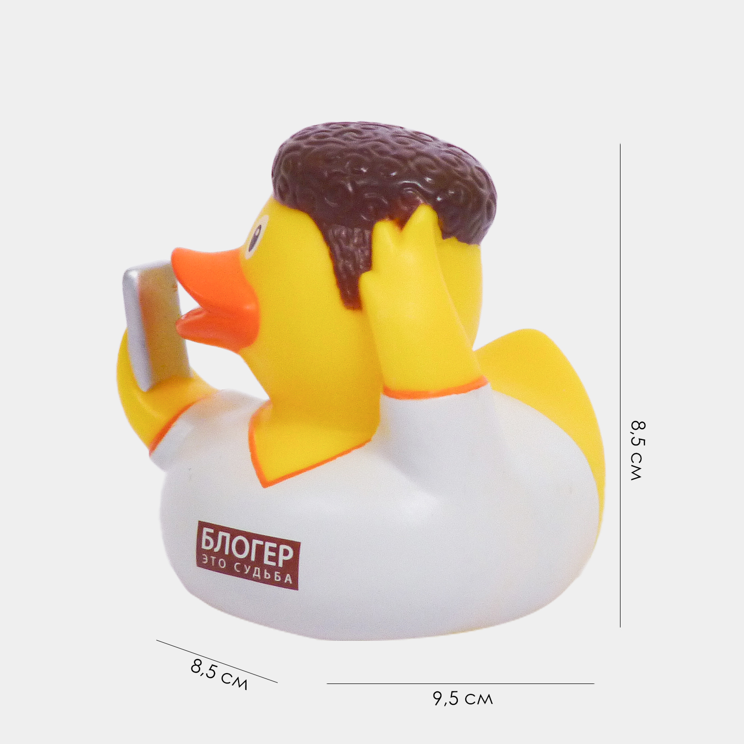 Игрушка Funny ducks Блогер уточка - фото 6