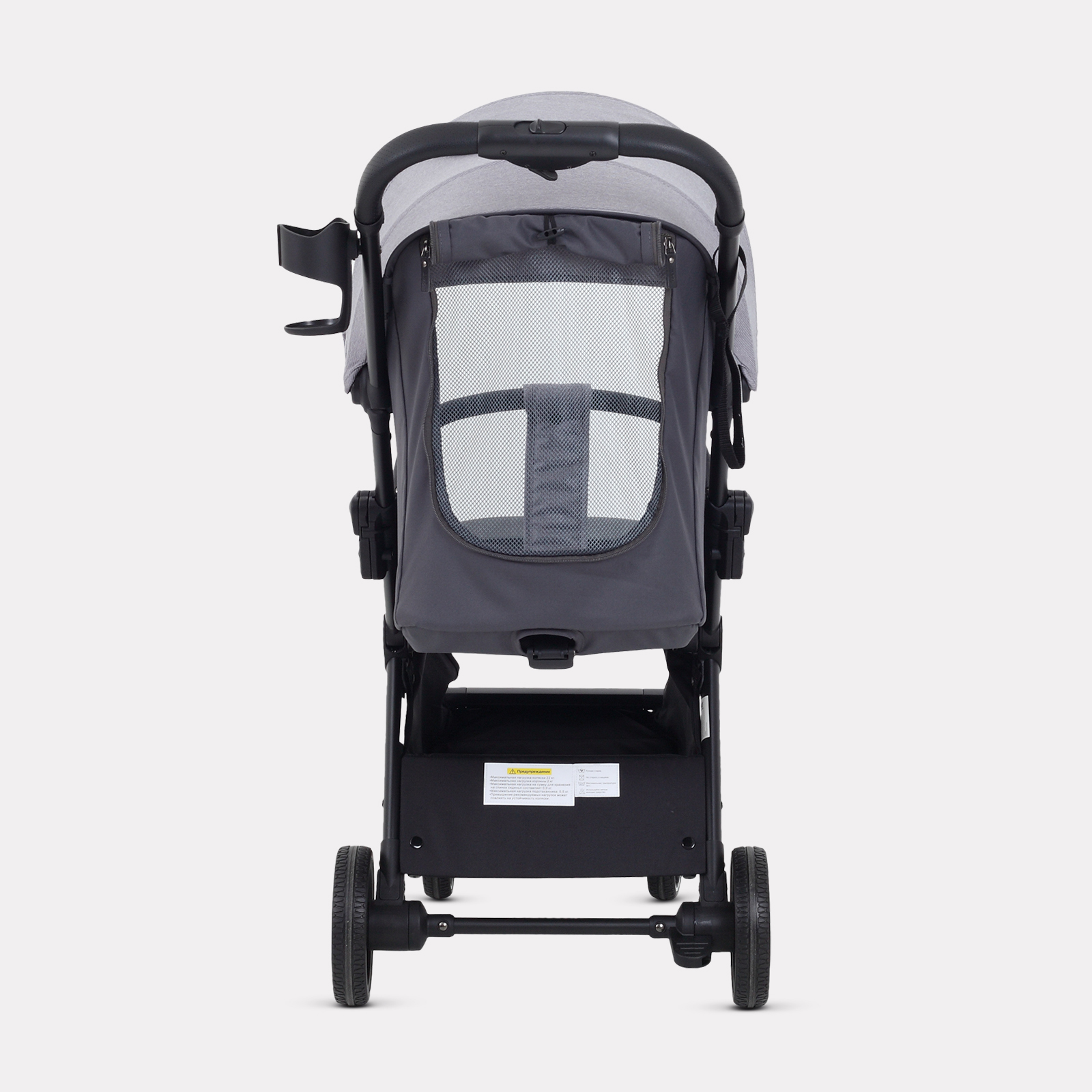 Коляска прогулочная Rant SKY серый - фото 13
