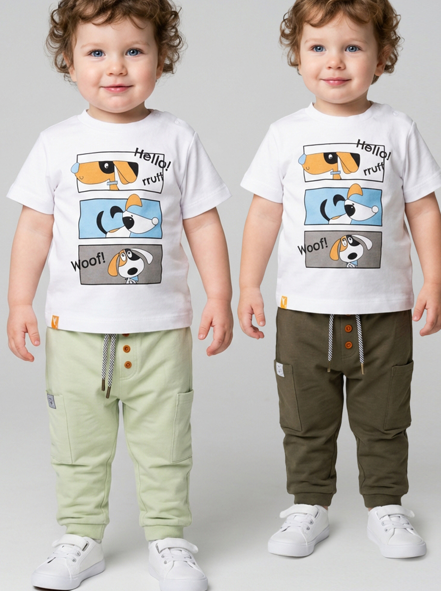 Брюки 2 шт PlayToday 12613028 - фото 1