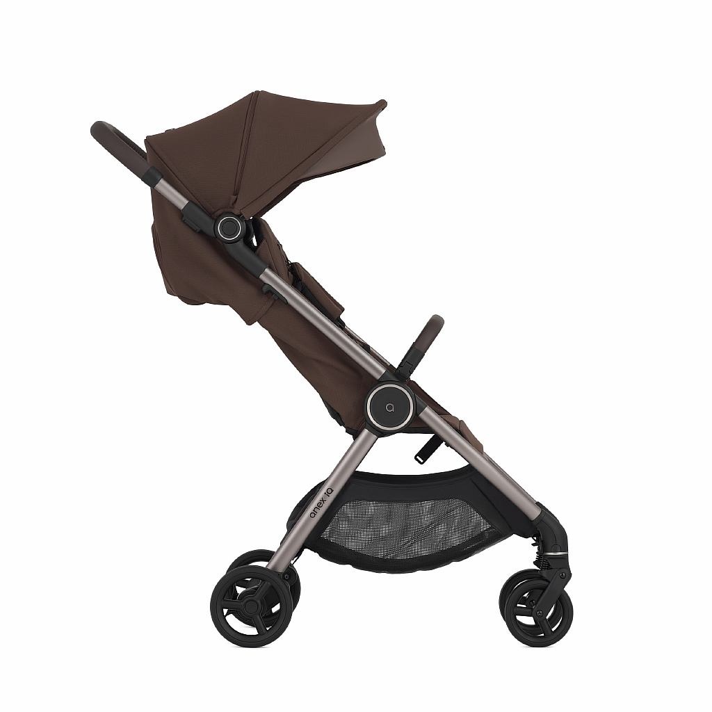 Коляска 2в1 Anex IQ Premium коричневый - фото 11