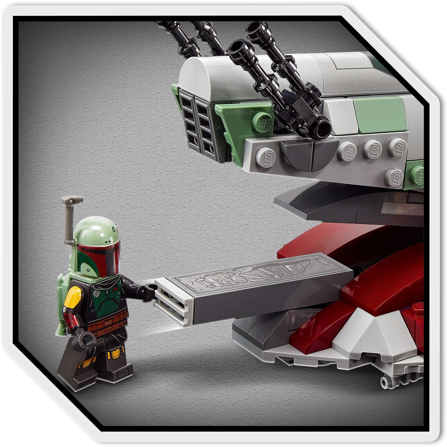 Конструктор LEGO Star Wars Звездолет Бобы Фетта - фото 9