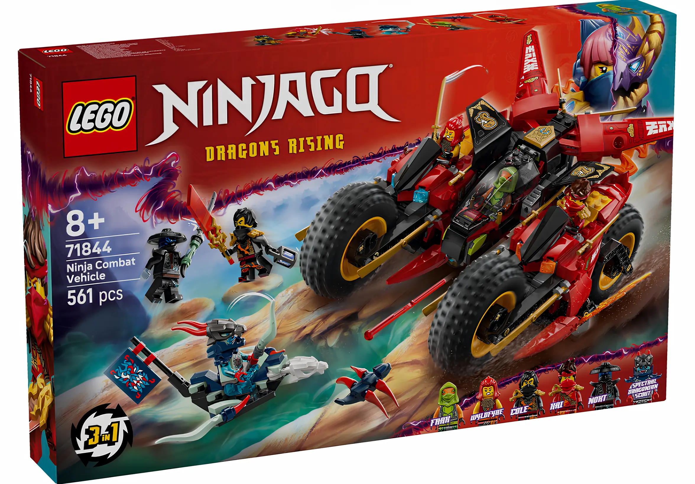 Конструктор LEGO NINJAGO 71844 561 дет. - фото 1