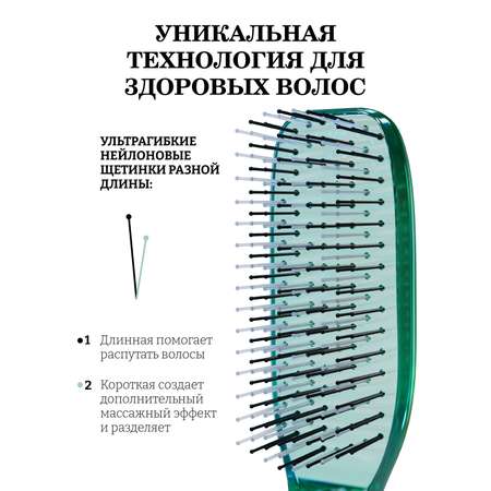 Массажная расческа I LOVE MY HAIR