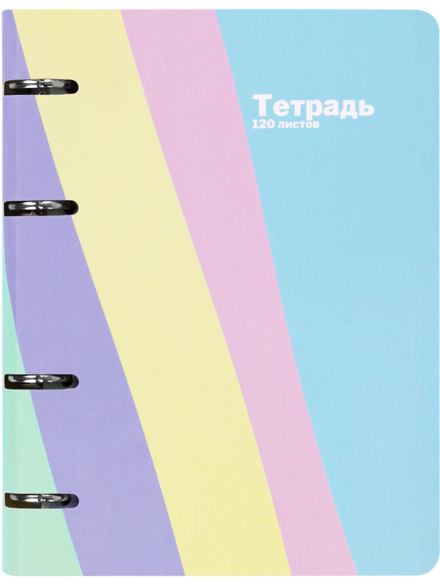 Тетрадь со сменным блоком Brauberg клетка - фото 3