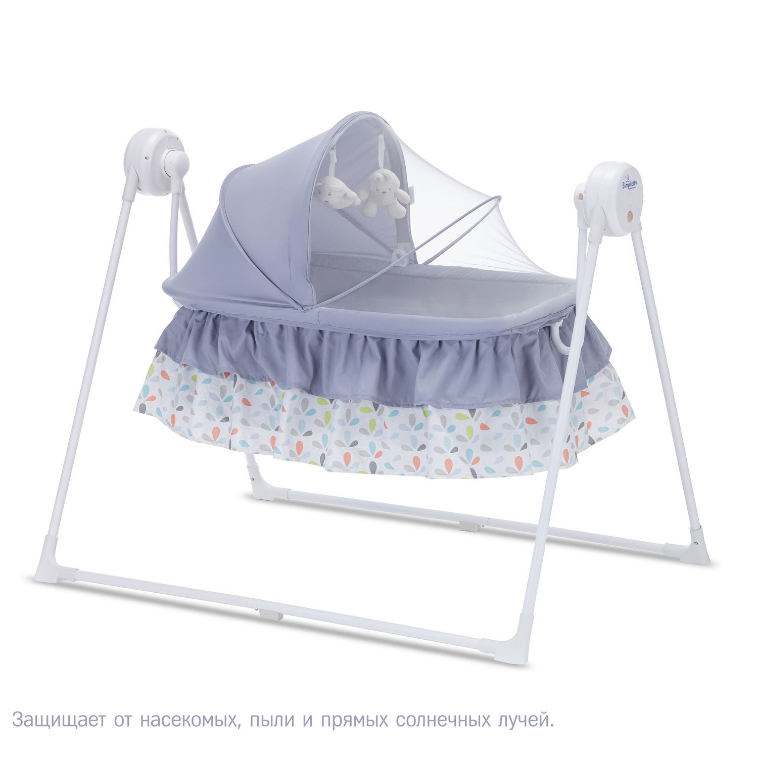 Колыбель SIMPLICITY 3010 Auto серый - фото 6