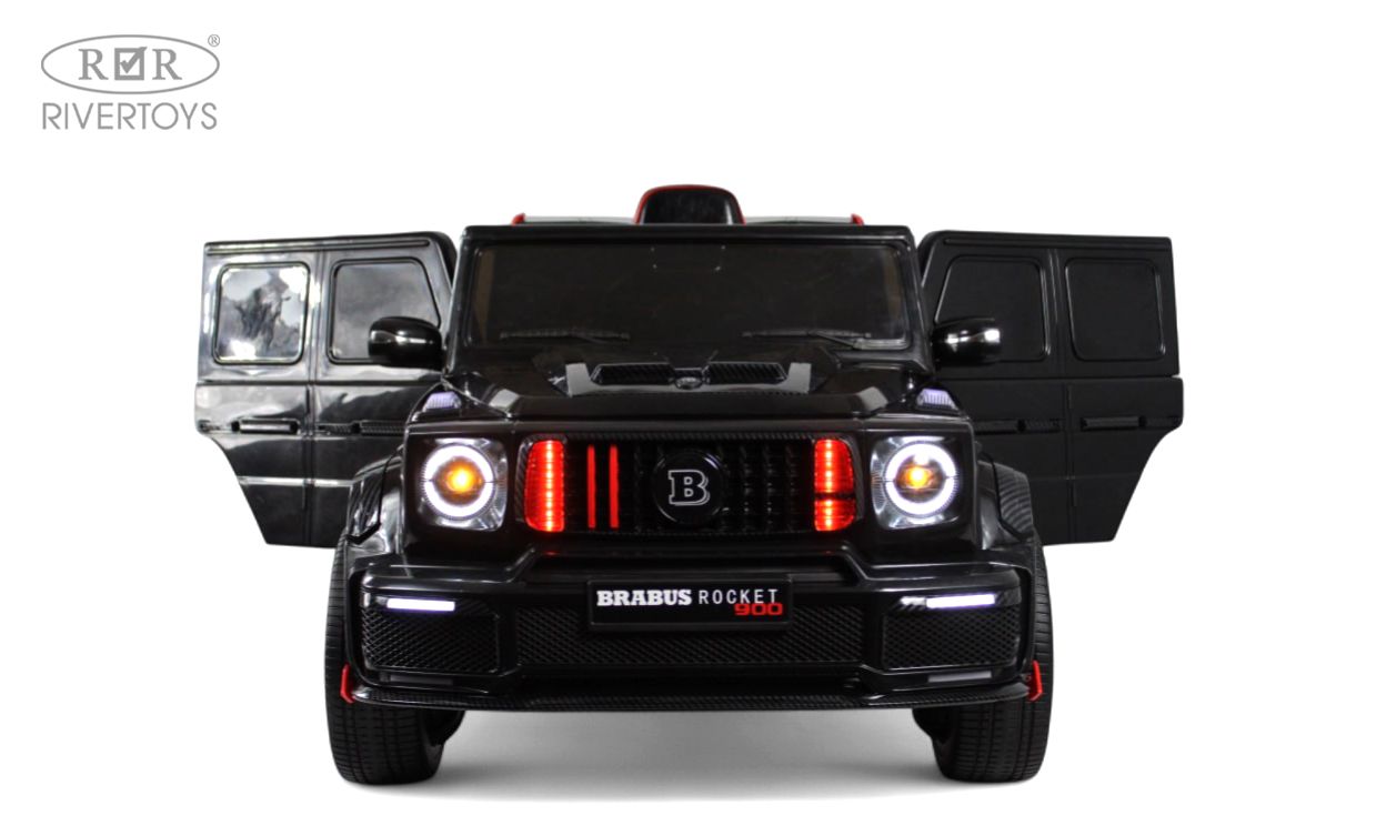 Электромобиль RIVERTOYS Mercedes Z777ZZ-BLACK С пультом ДУ - фото 8