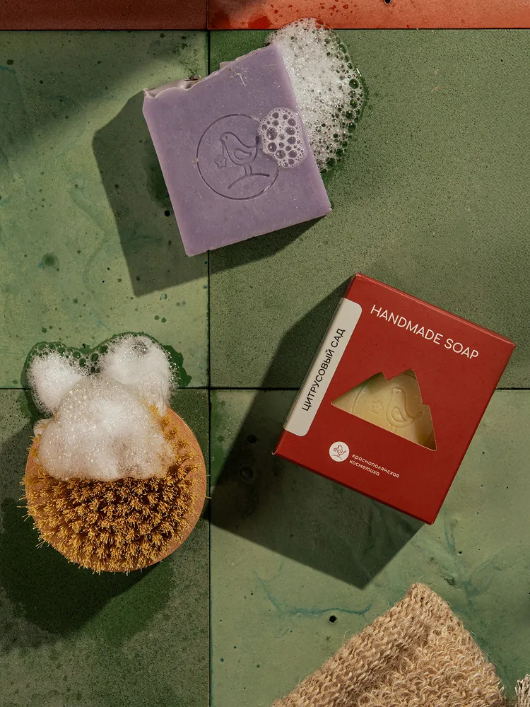 Мыло Краснополянская косметика Цитрусовый сад 2 шт. 110 г 110 мл - фото 8