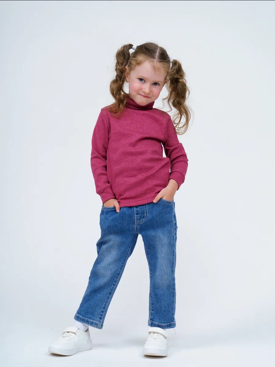 Водолазка TOTEMFOX 231КН2F/бордовый меланж - фото 10