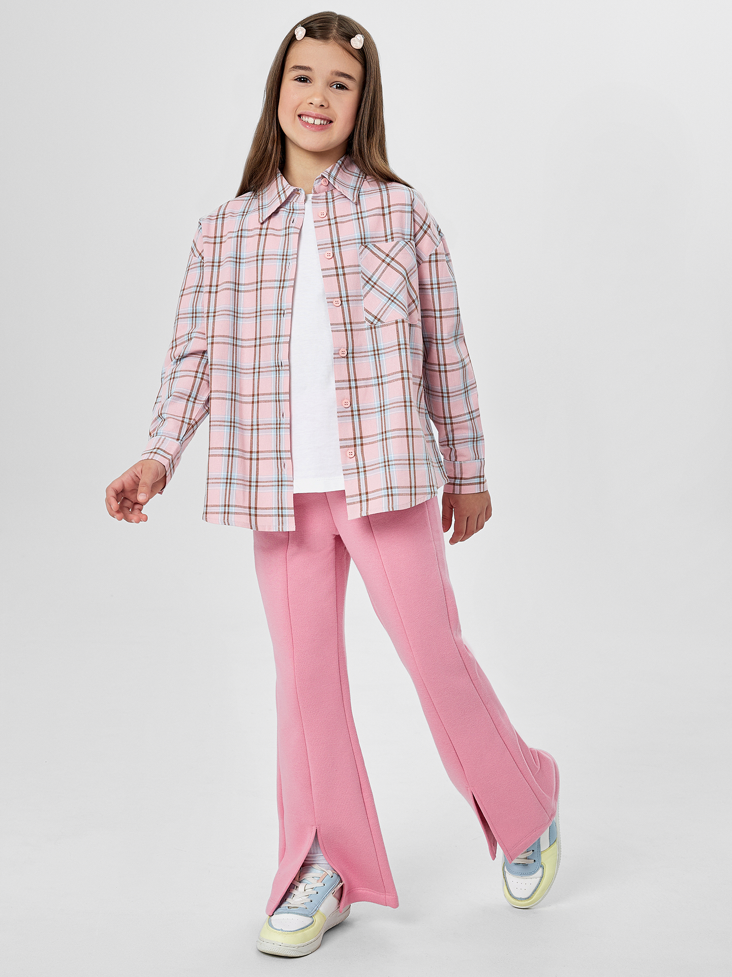 Брюки Mark Formelle (Марк Формэль) 187855/розовый - фото 6