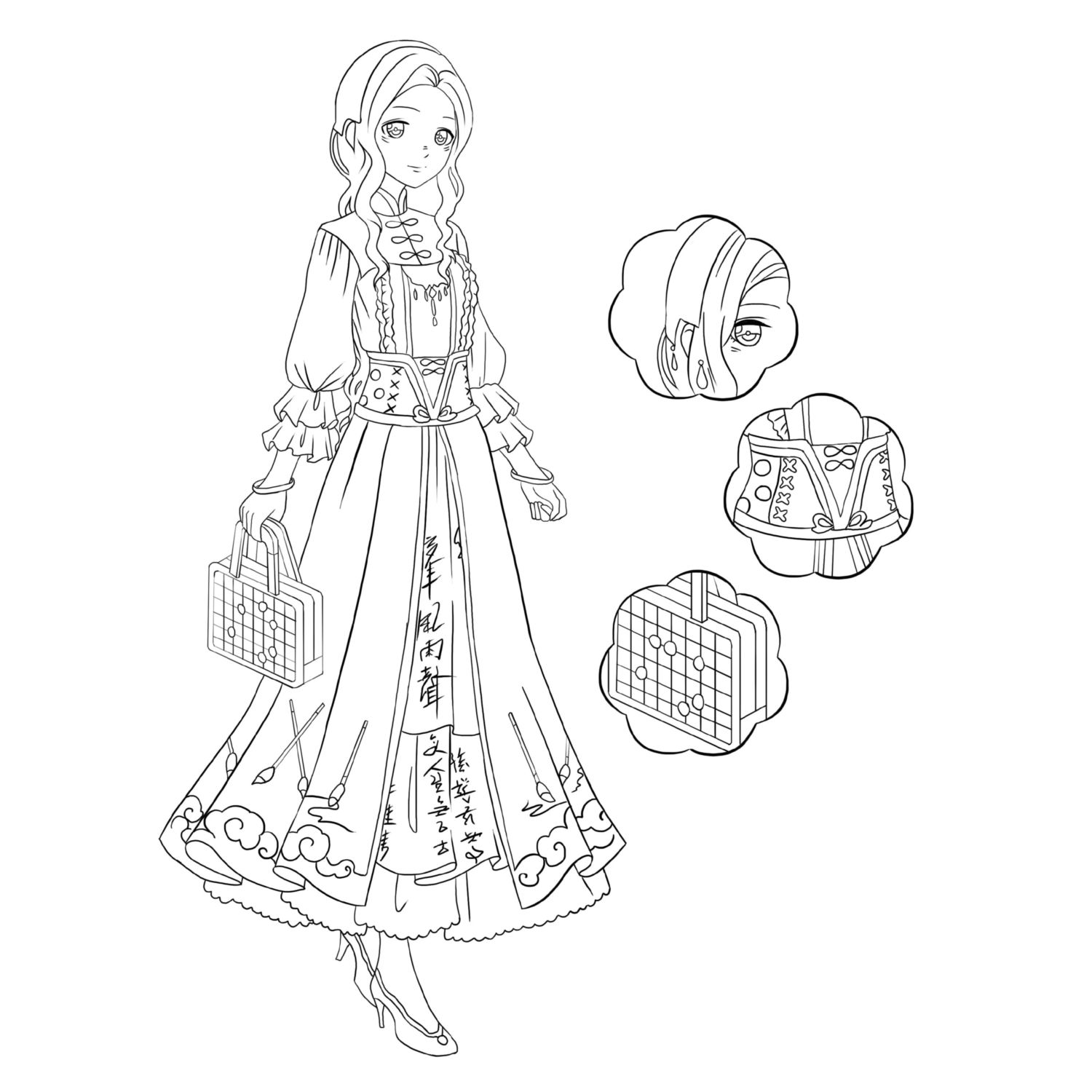 Книга Эксмо Art book. Impressed by Love Nikki-Dress Up Queen. Раскраска - фото 5