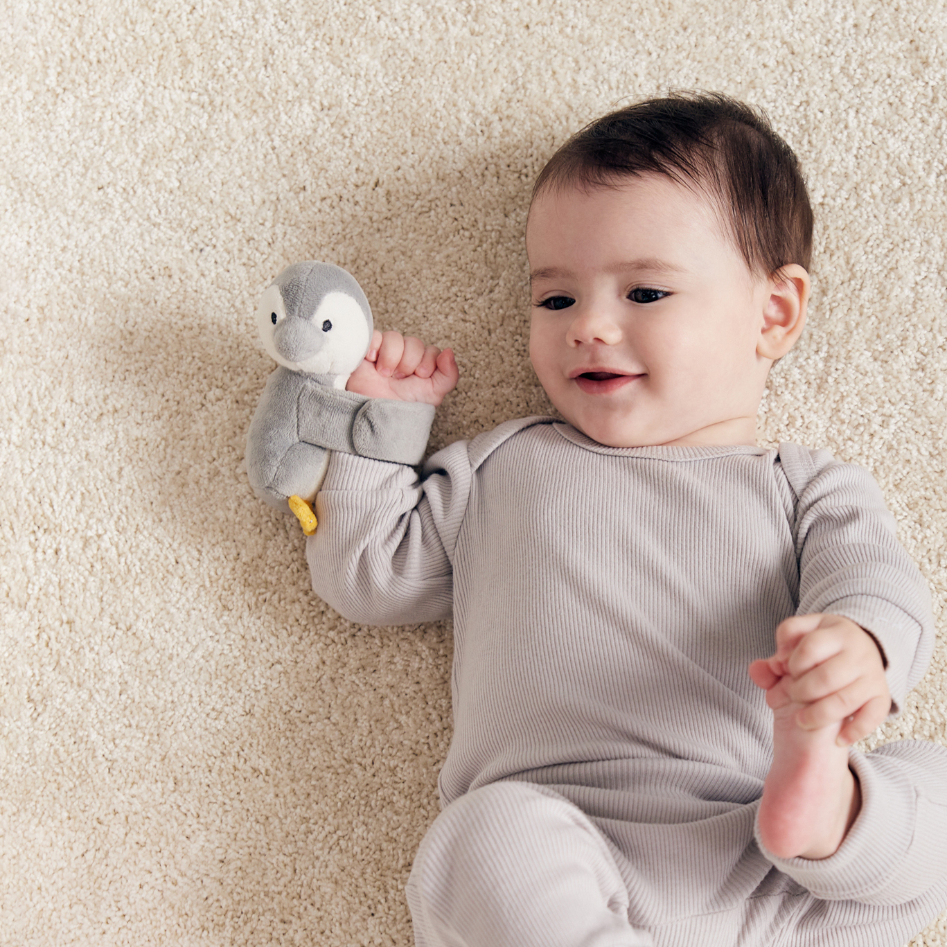 Игрушка Happy Baby погремушка Пингвин - фото 8