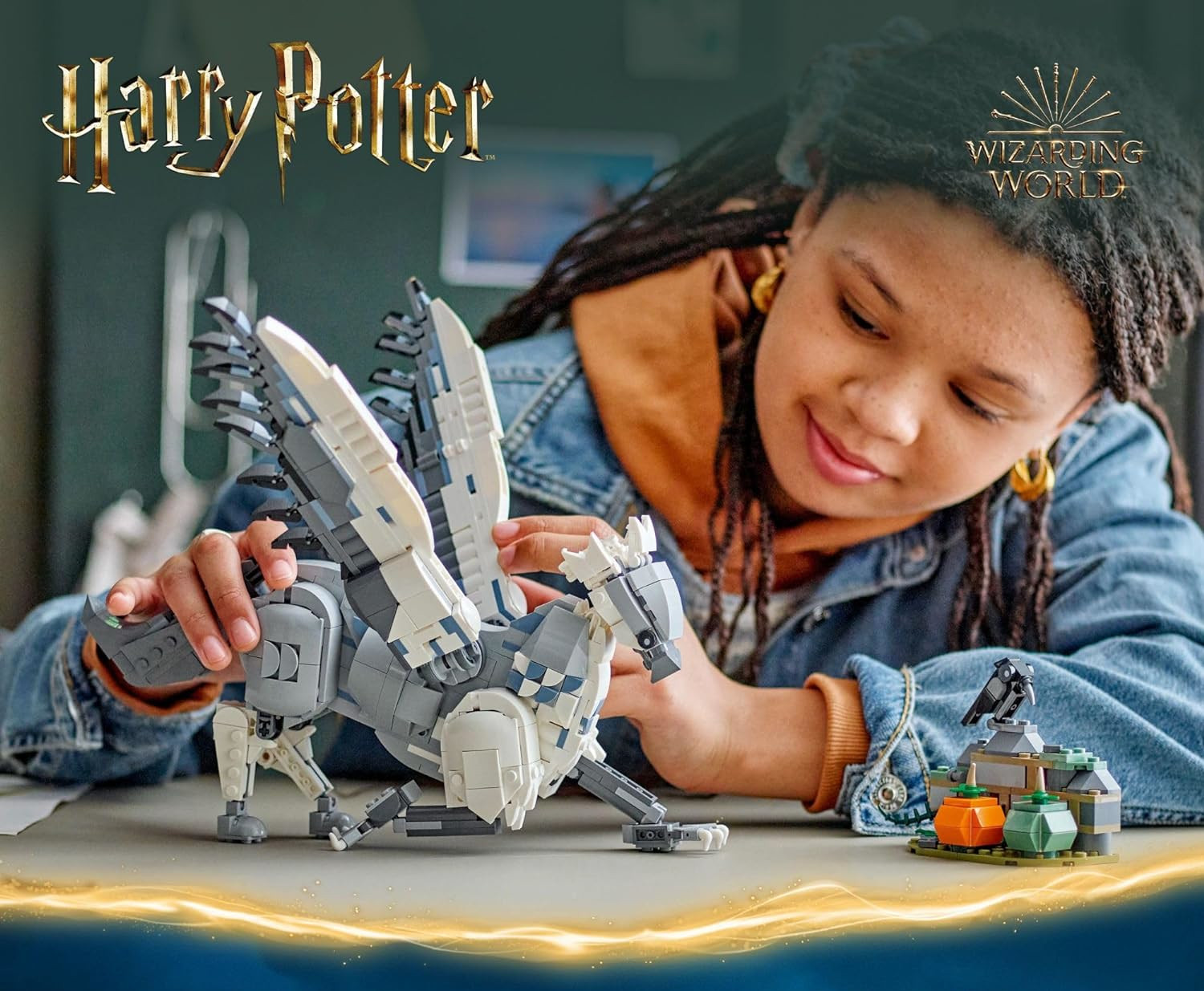 Конструктор LEGO Harry Potter Клювокрыл блочный - фото 7