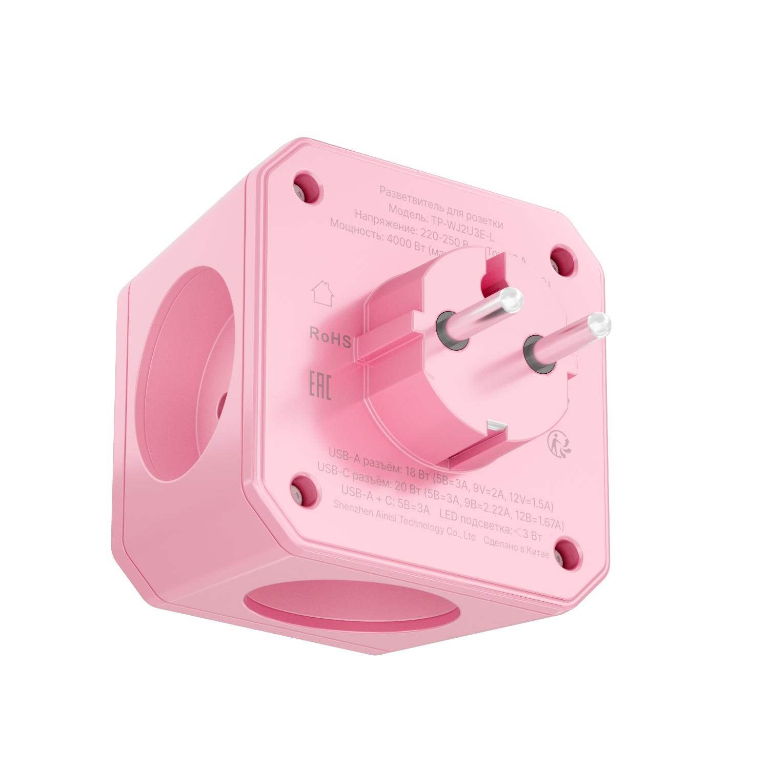 Разветвитель сетевой AGNI TP-WJ2U3E-L - фото 5