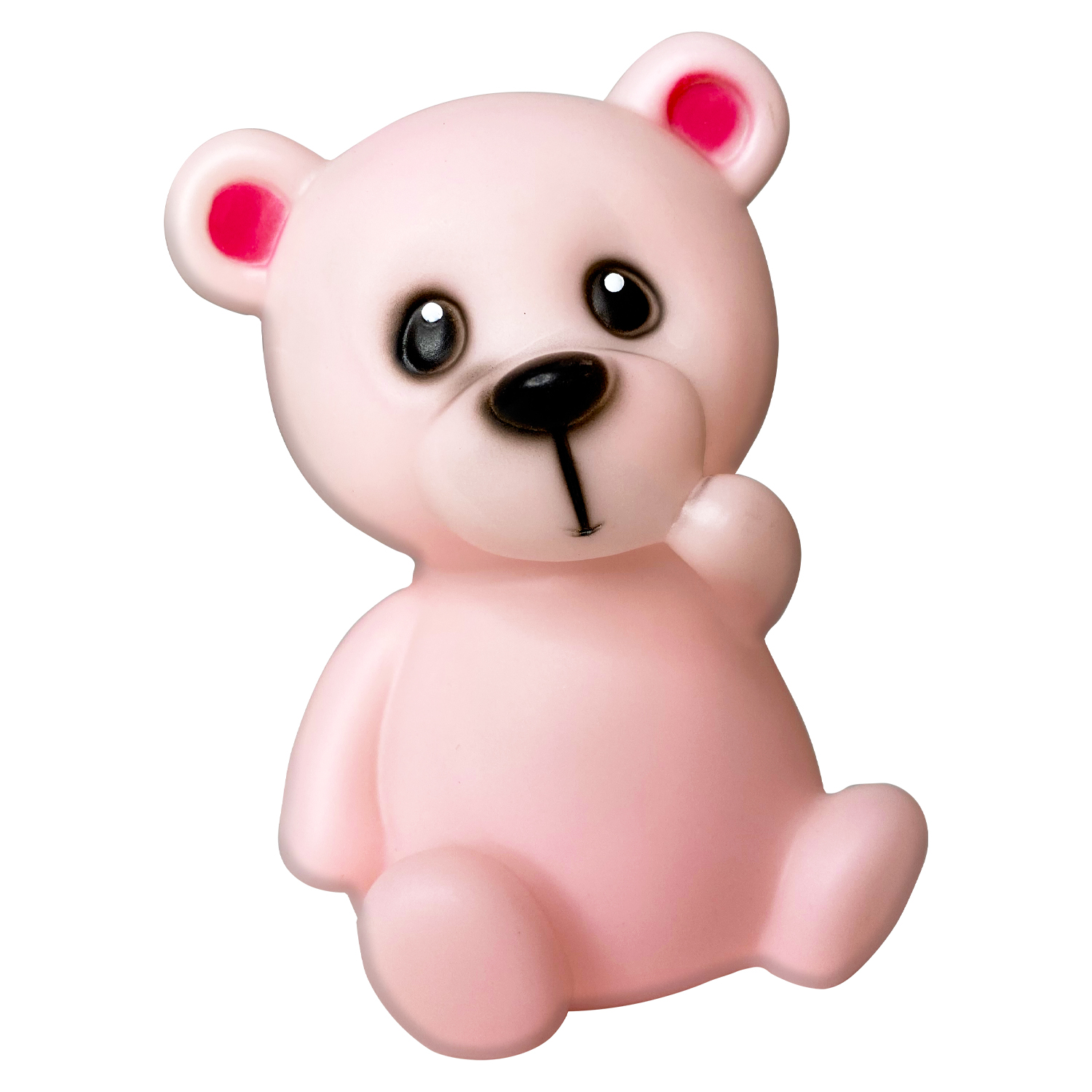 Ночник-светильник MINI-TOYS Милый мишка розовый свет - фото 1