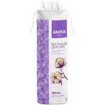 Ватные диски Amra 100 шт.
