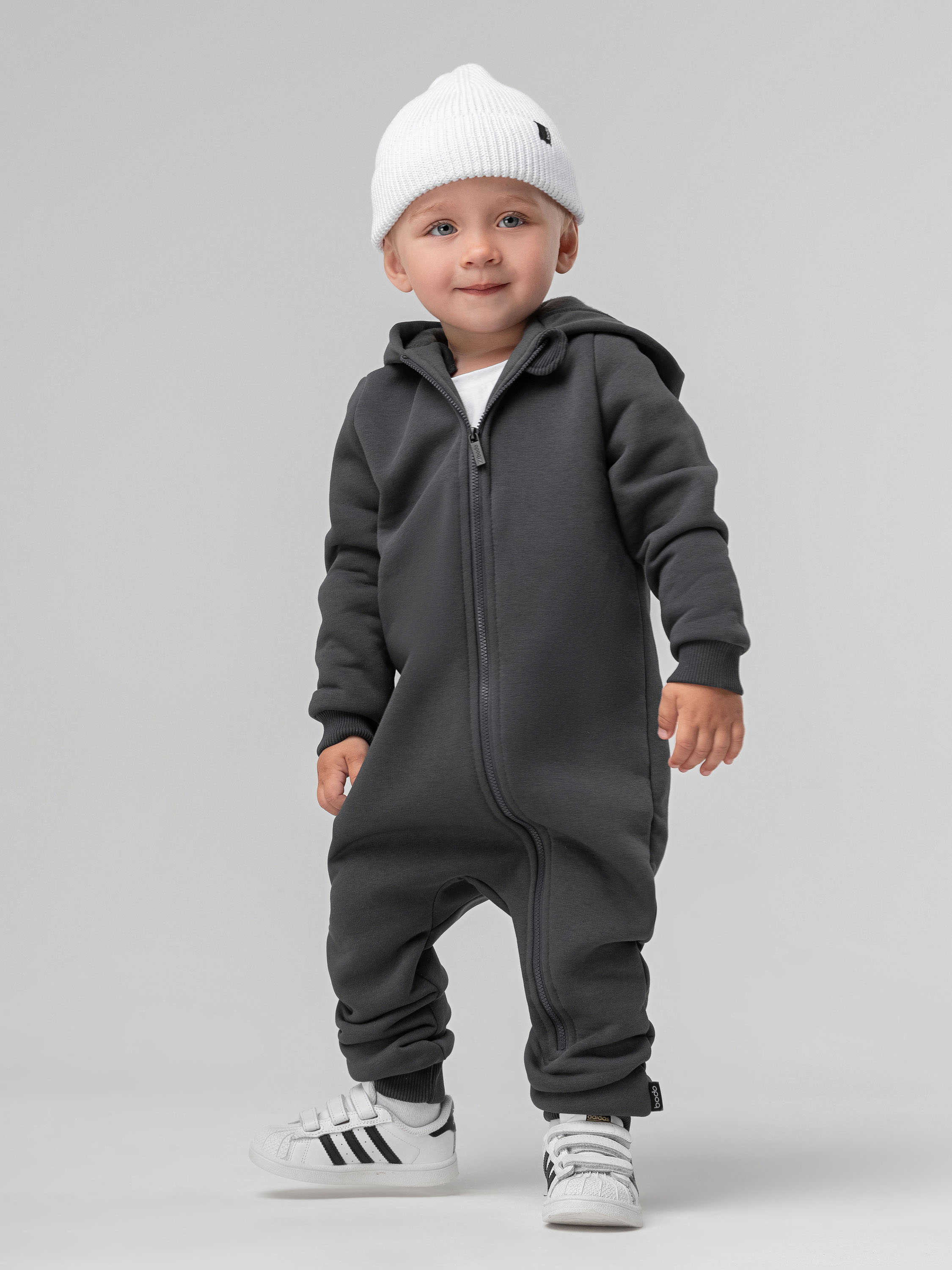 Комбинезон утепленный Bodo 19-14MU_графит - фото 4