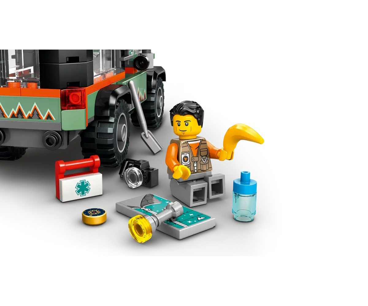 Конструктор LEGO City Горный внедорожник блочный - фото 5
