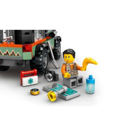 Конструктор LEGO City Горный внедорожник блочный