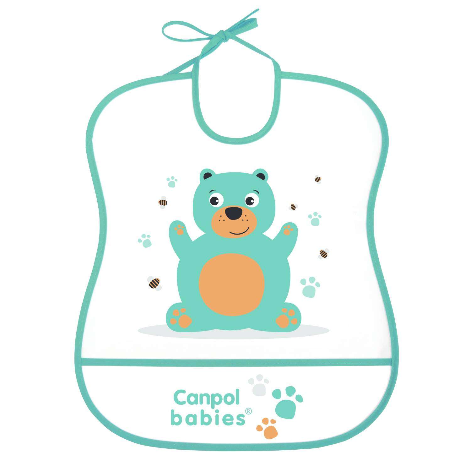 Нагрудник Canpol Babies клеенка - фото 1