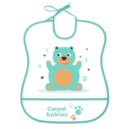 Нагрудник Canpol Babies клеенка