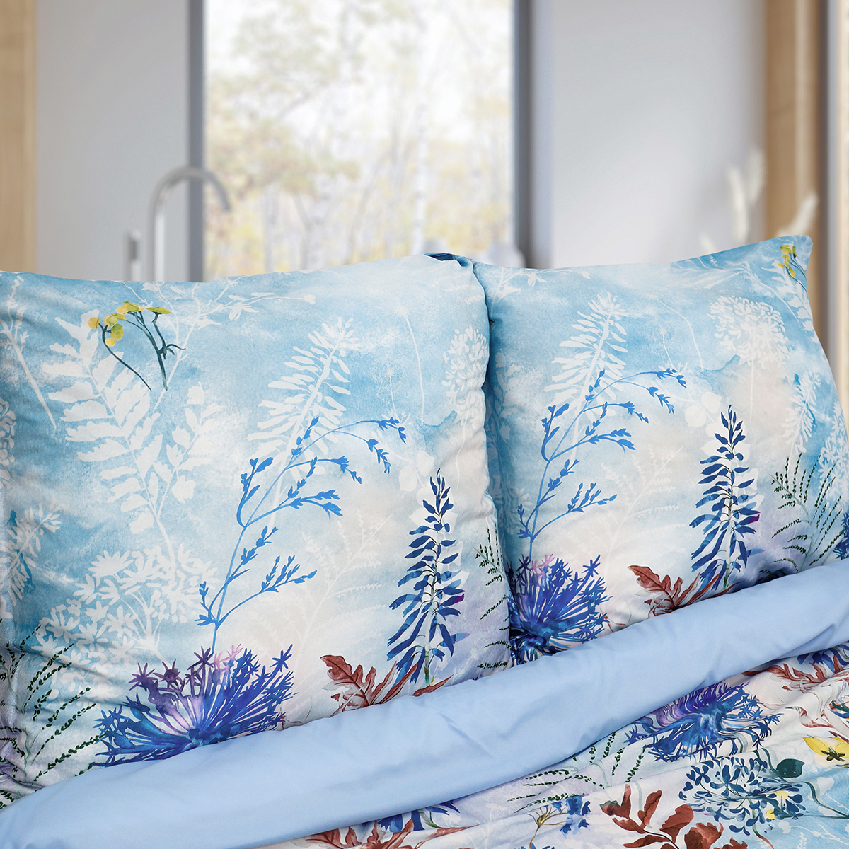 Комплект постельного белья MCotton Делио полутораспальный 4 предм. - фото 10