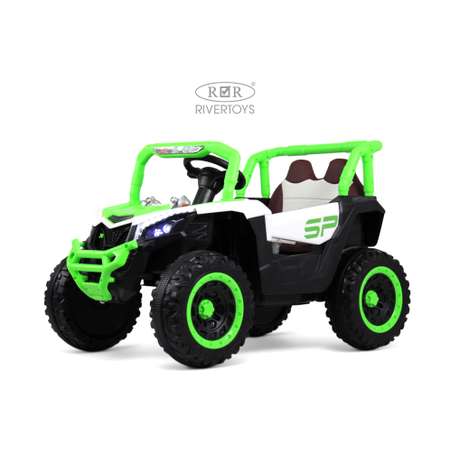 Электромобиль RIVERTOYS М303БХ-GREEN С пультом ДУ