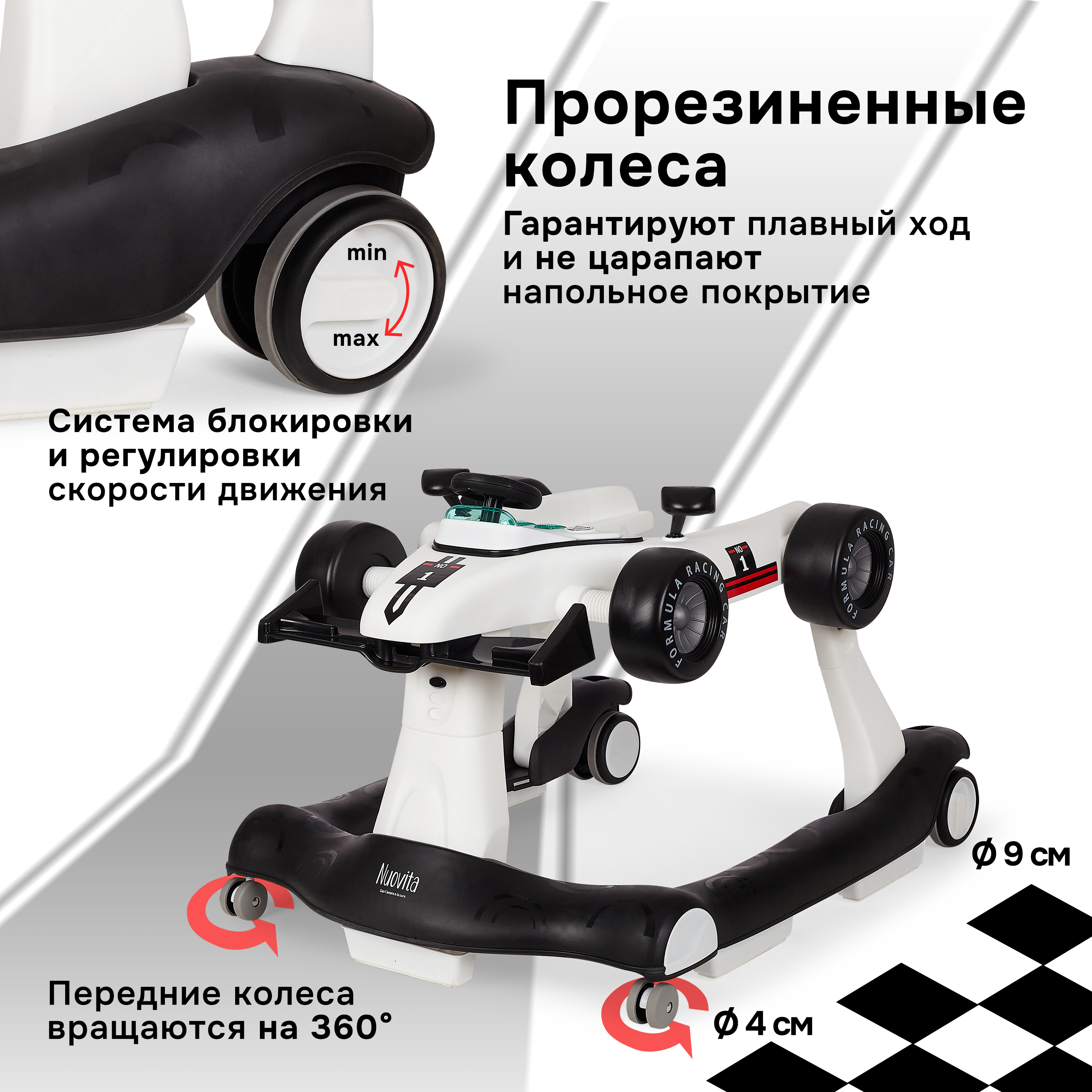 Ходунки Nuovita Unigire - фото 5