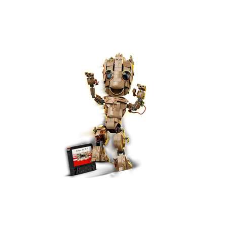 Конструктор LEGO Marvel Super Heroes I am Groot блочный