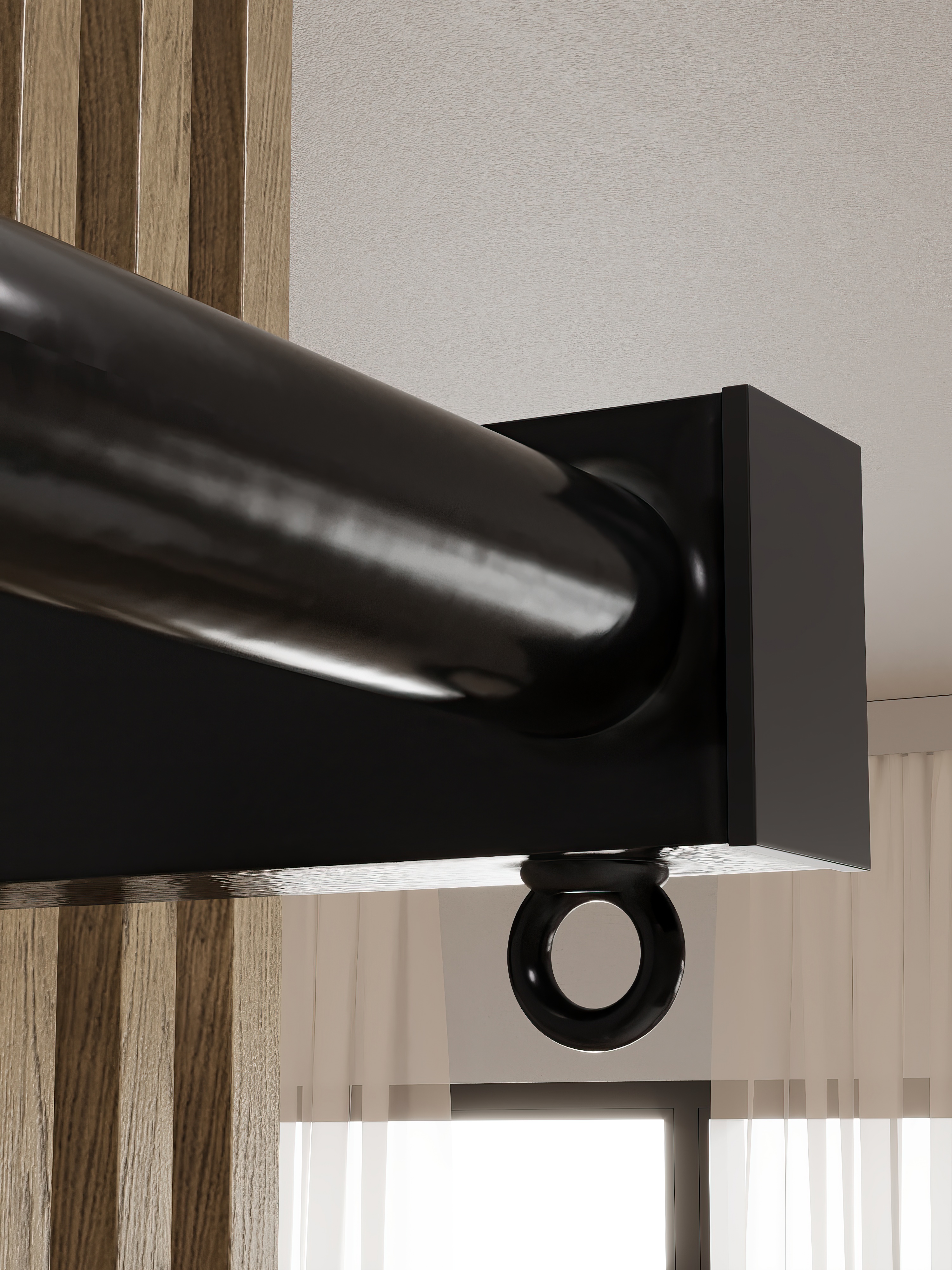 Турник настенный наддверный "Классик"PRO - прорезиненное покрытие - фото 11