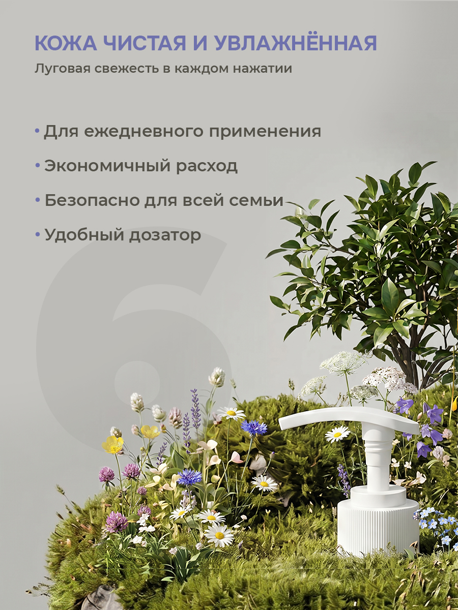 Мыло жидкое Cleanberg 1000 г 1000 мл - фото 6