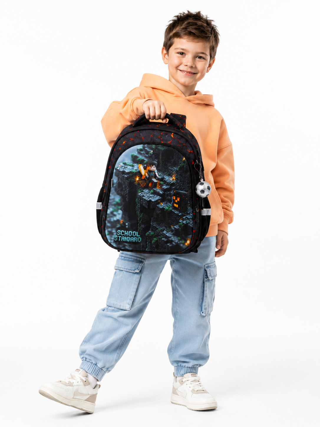 Рюкзак School Standard для мальчика набор 8 в 1 - фото 4