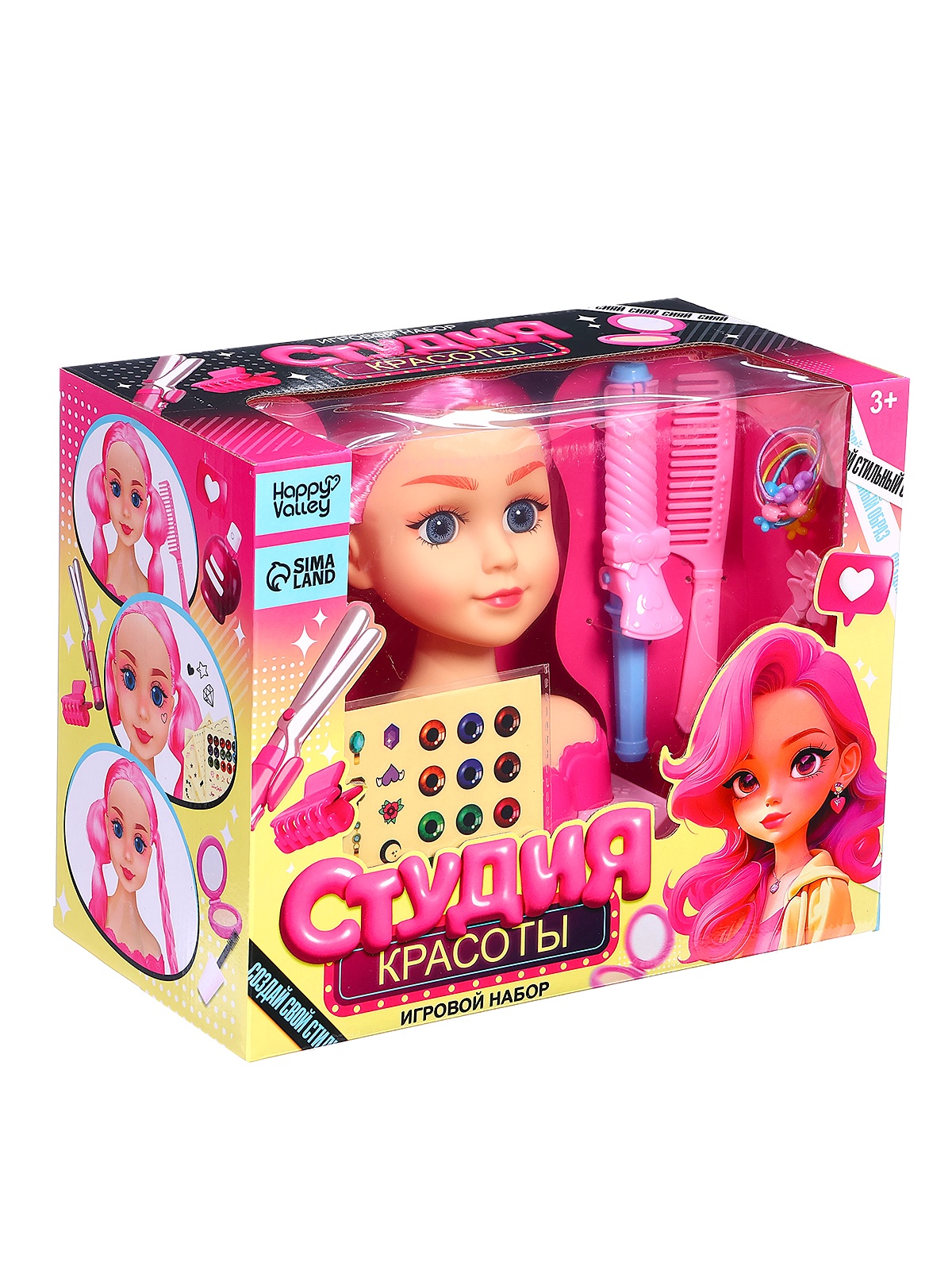 Игрушка Happy Valley торс для причесок - фото 3