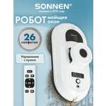 Робот мойщик окон Sonnen датчик от падения 26 салфеток пульт ДУ