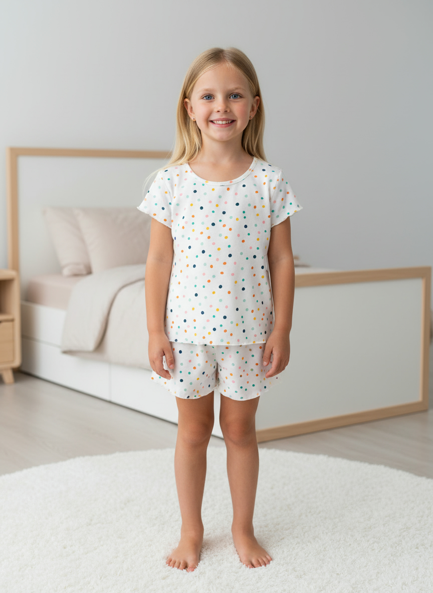 Пижама Linas baby 1726-11 Молочный - фото 1