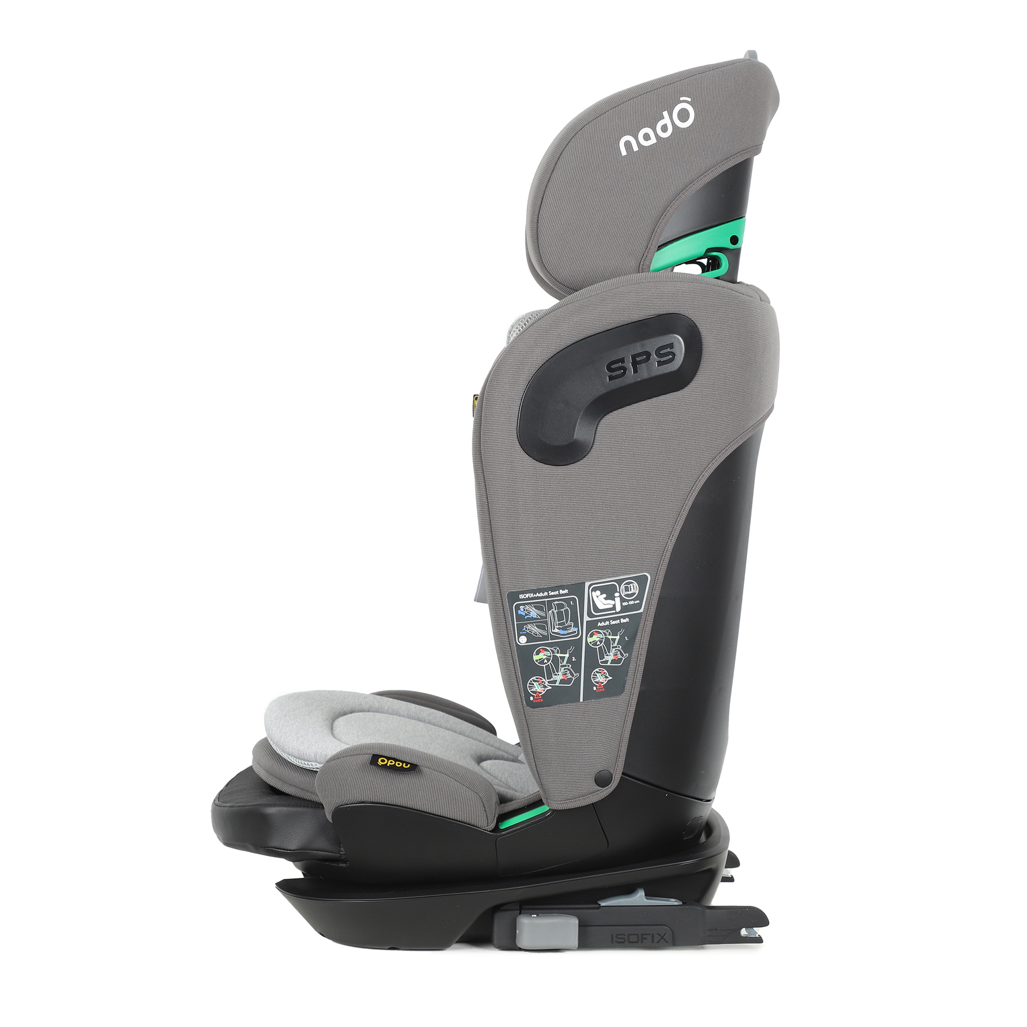 Автокресло nado Coconut ash Isofix 2/3 (15-36 кг) - фото 31