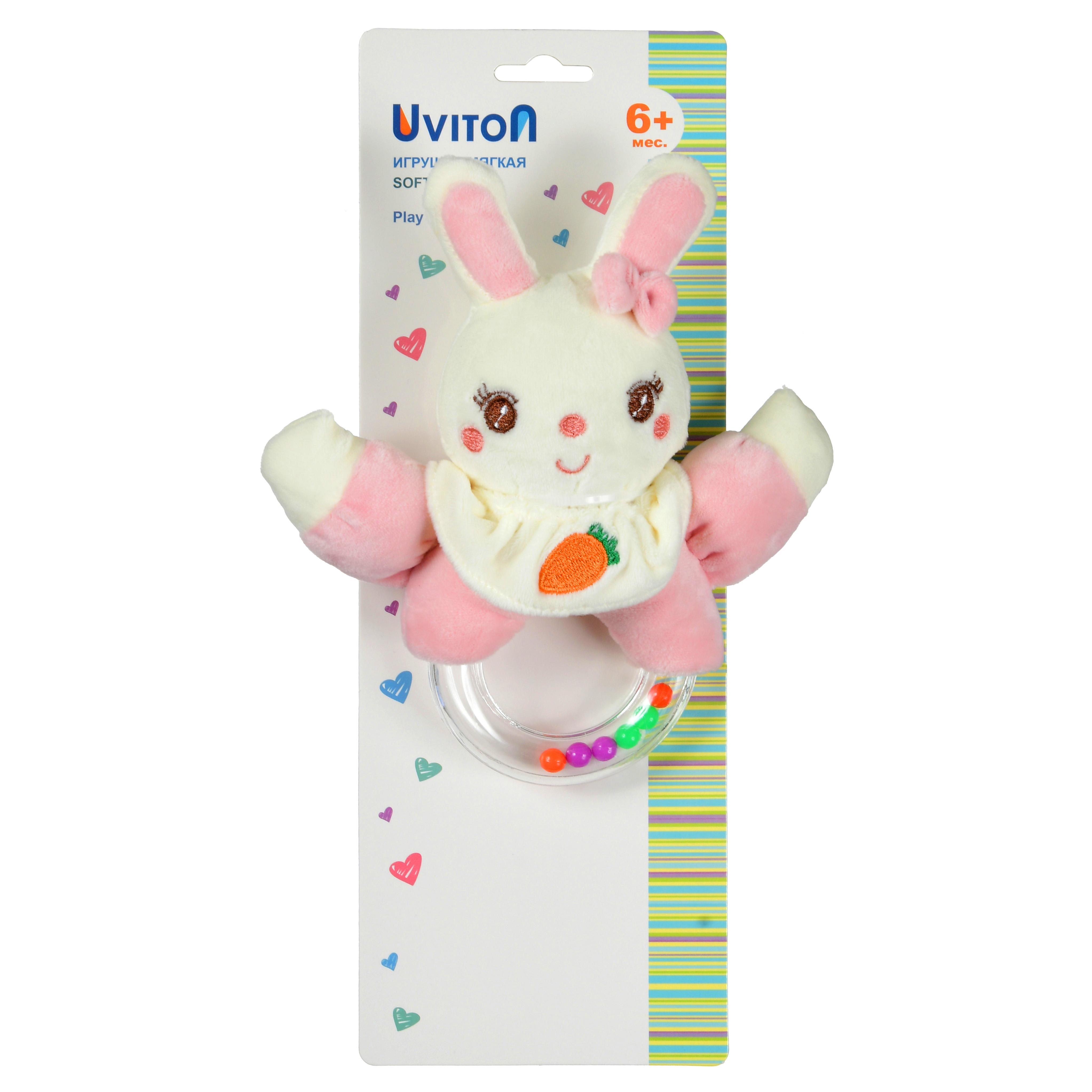 Игрушка Uviton погремушка Кролик в ассортименте - фото 9
