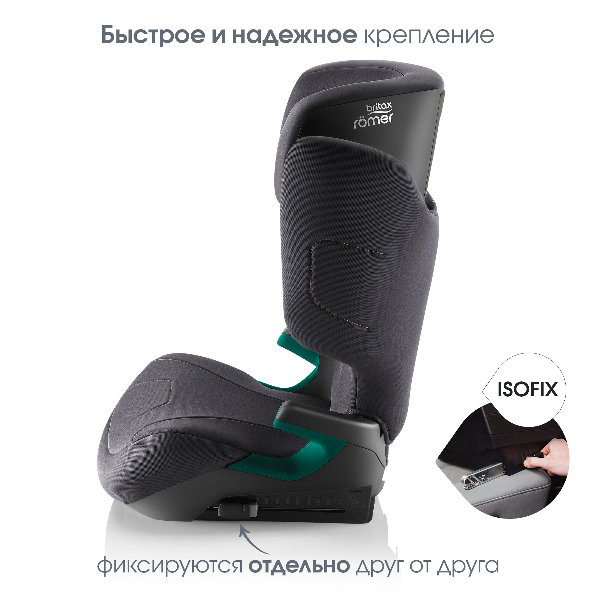 Автокресло Britax Roemer Hi-Liner Isofix 2/3 (15-36 кг) - фото 8