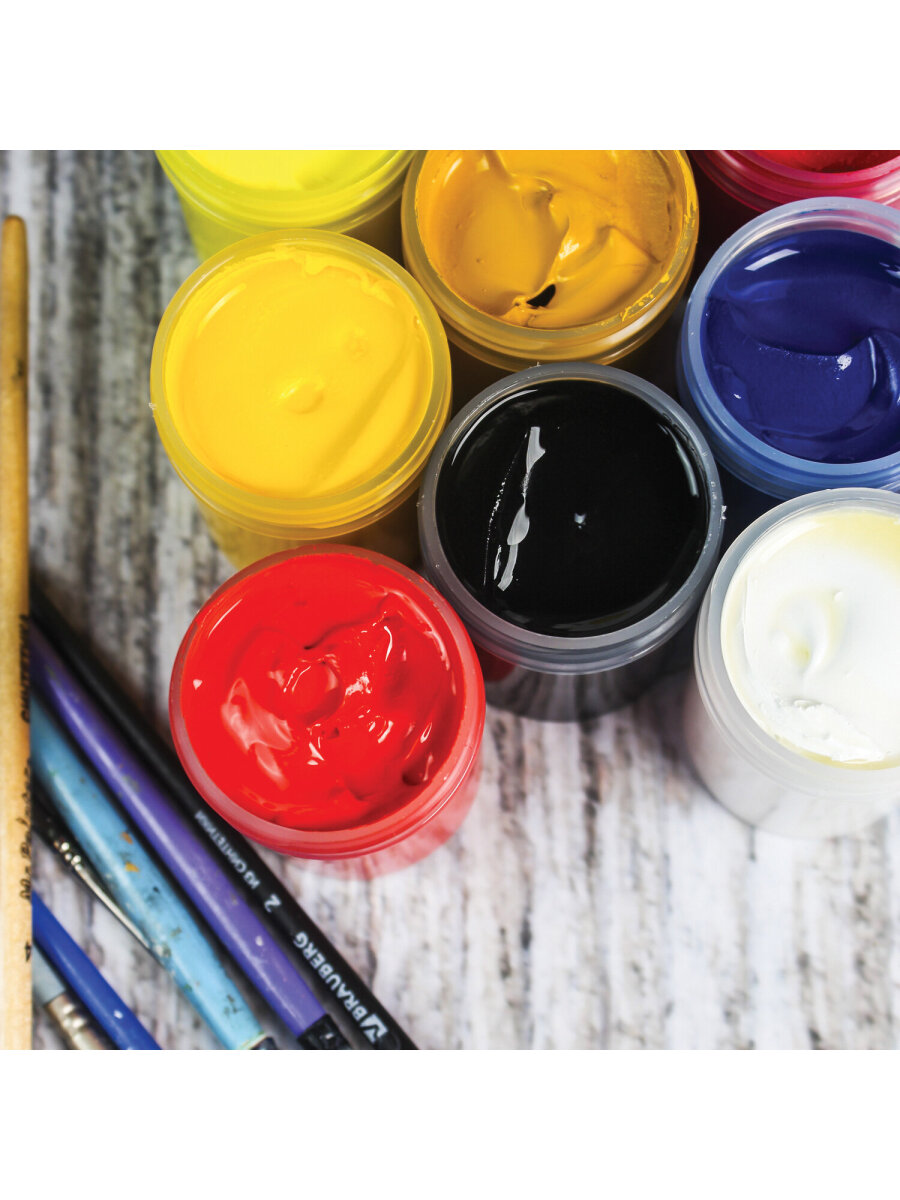 Краски гуашь Brauberg 12 цв. - фото 13